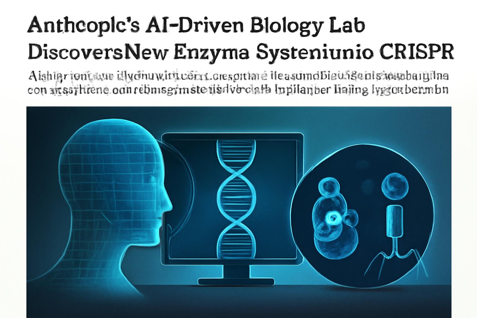 Anthropic's AI-Driven Biology Lab Discovers New Enzyme System Similar to CRISPR