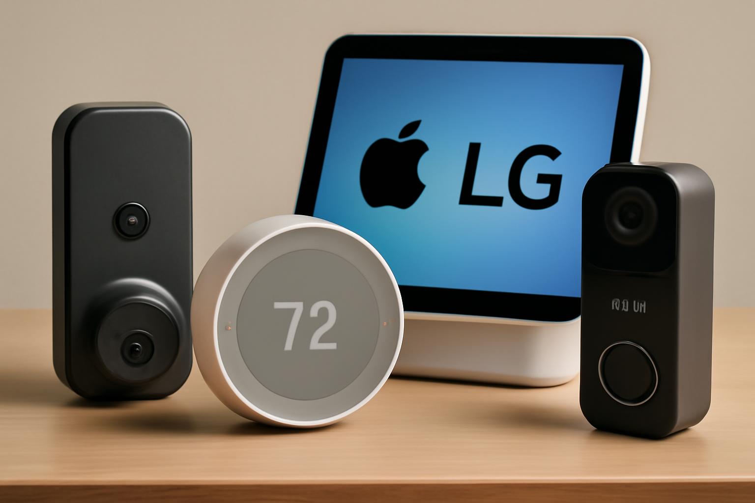 Apple Partners with LG to Launch Smart Lock, Thermostat, and Doorbell
