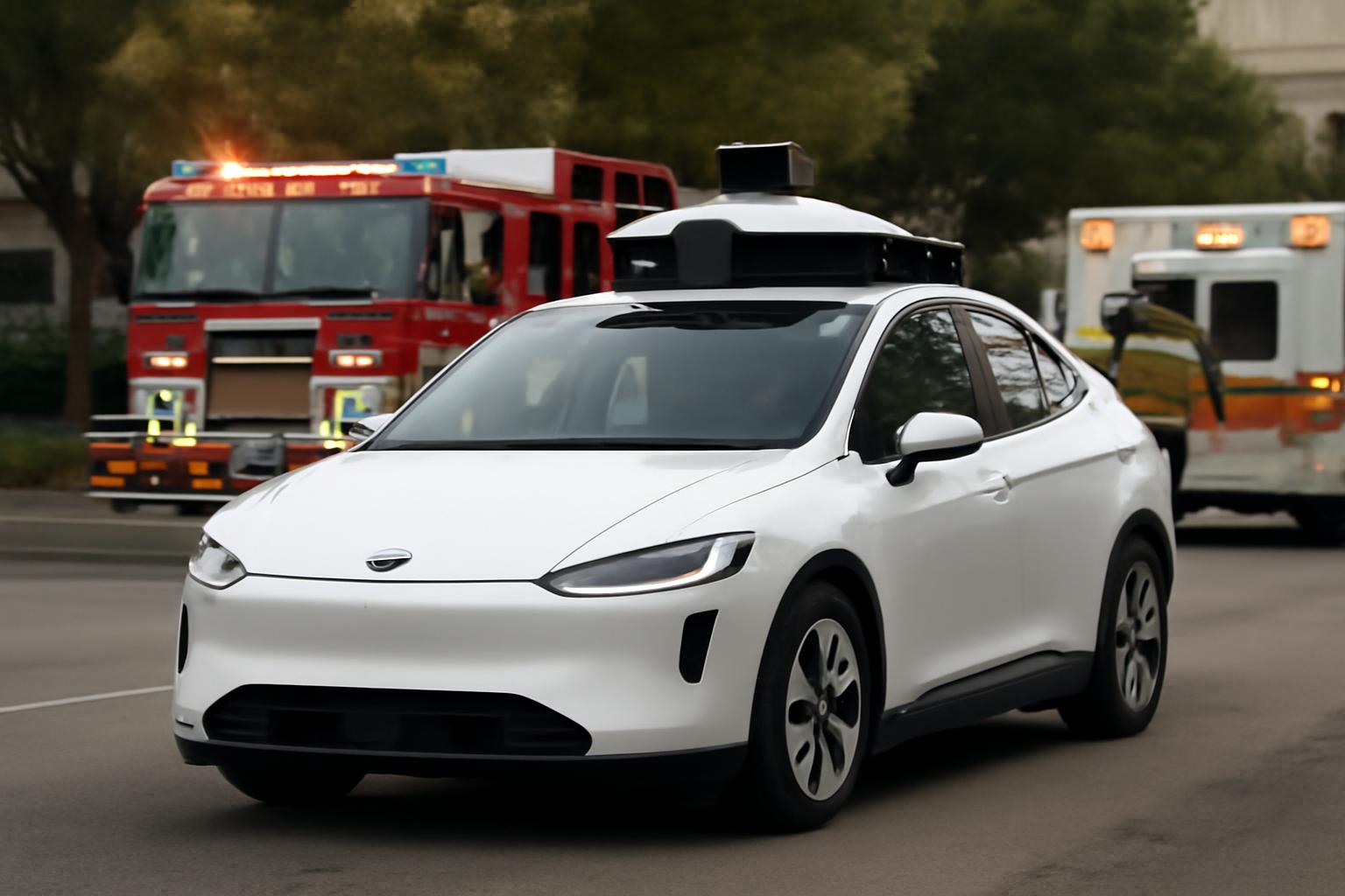 California Law Imposes Fines on Robotaxi Operators Blocking First Responders