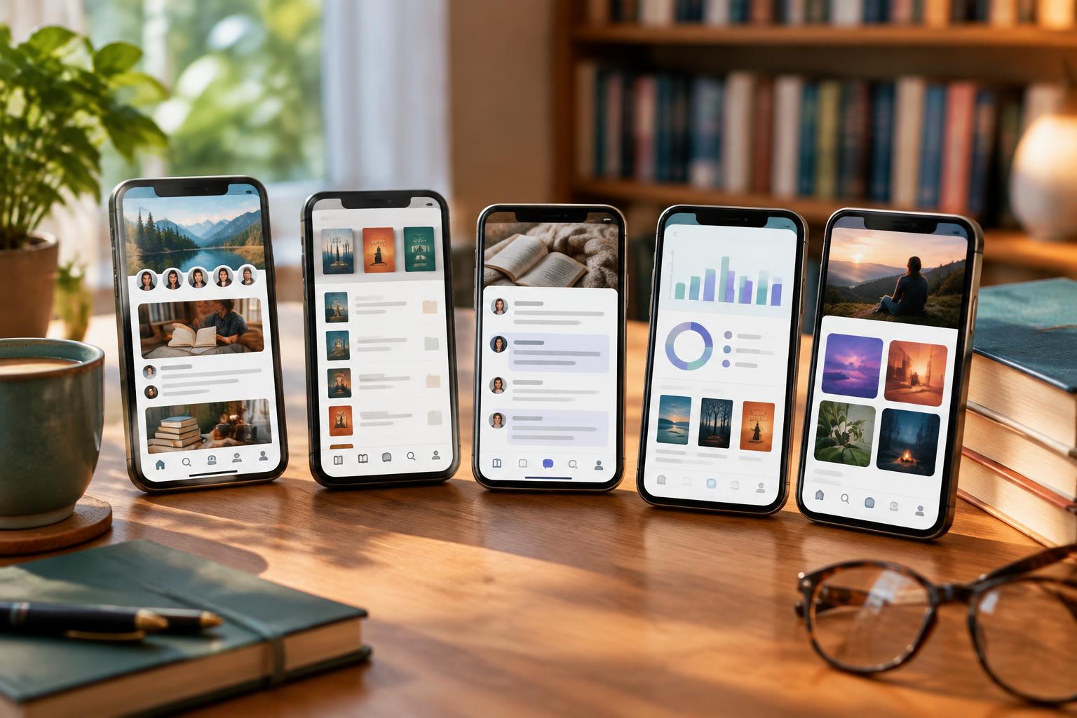 Five Emerging Apps to Track Reading and Discover Books Beyond Goodreads