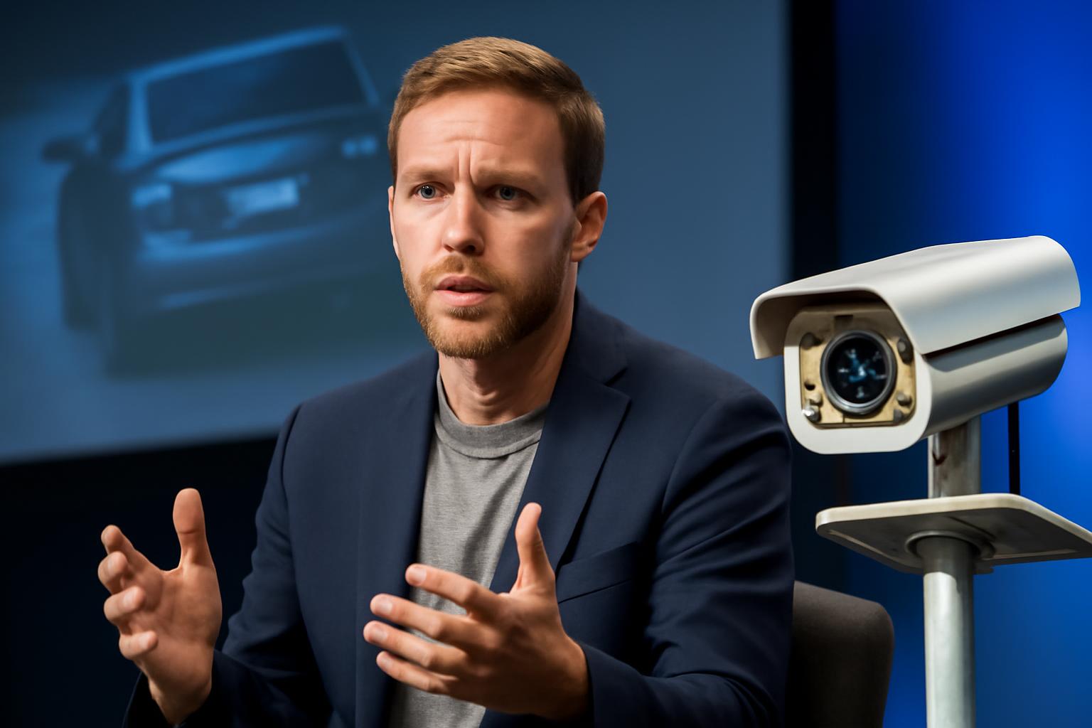Flock CEO Defends Surveillance Tech Amid Criticism, Emphasizes Crime Reduction