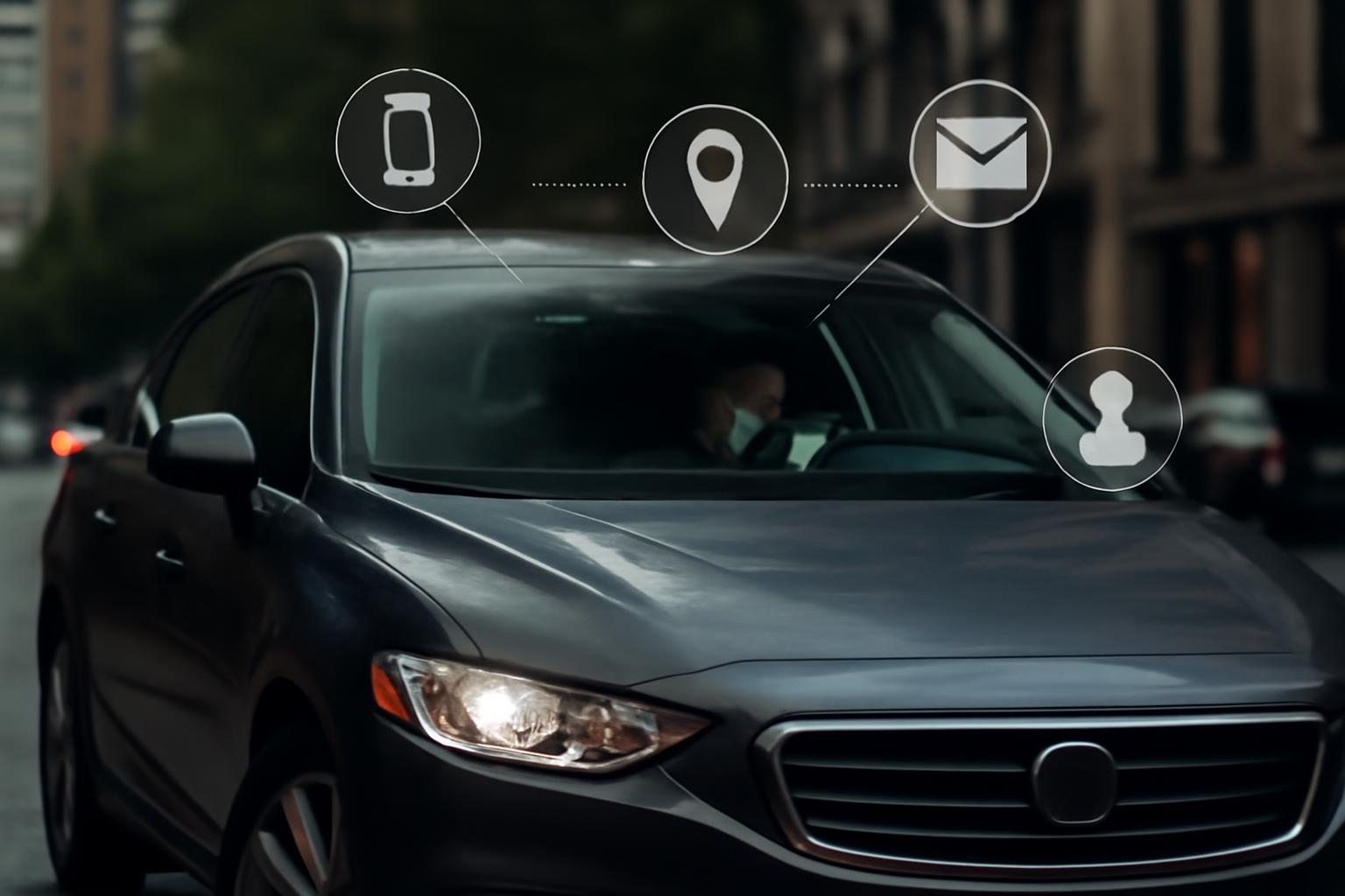 Study Finds Connected Cars and Mobile Apps Share Extensive User Data with Tech Firms
