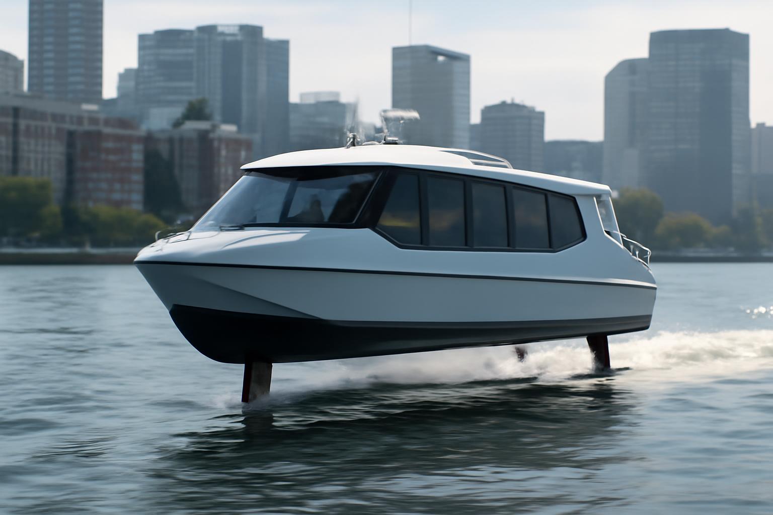 Vessev Unveils VS-9 Electric Hydrofoil Ferry for Efficient Urban Transit