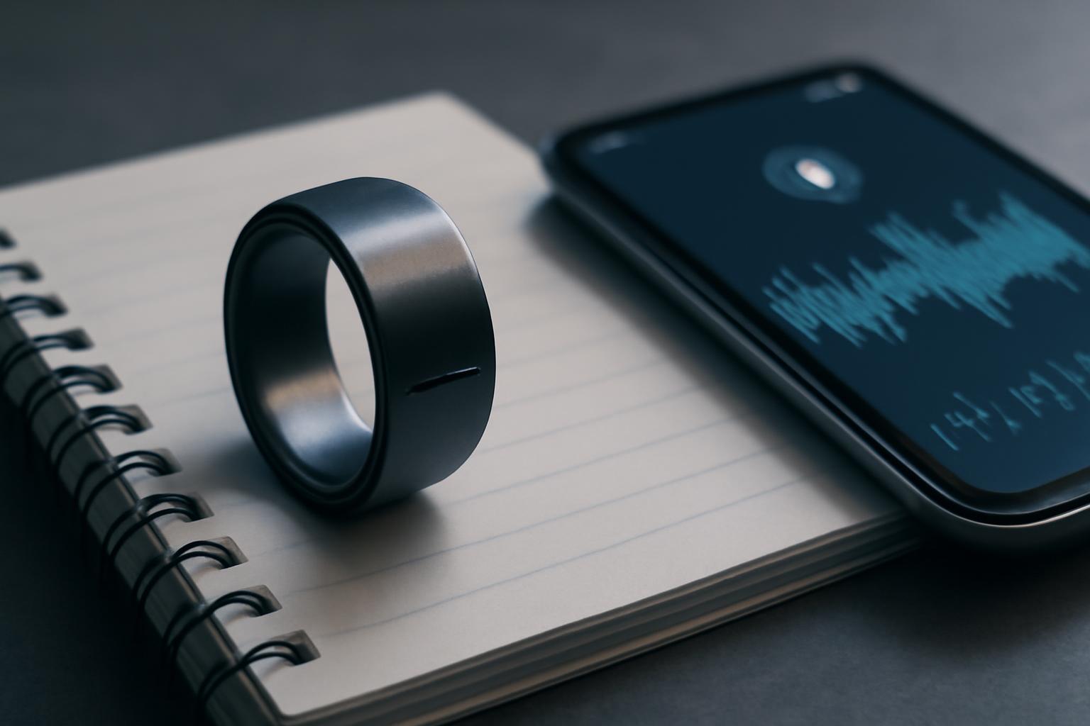 Vocci Launches Titanium Ring for Meeting Note-Taking with AI Features