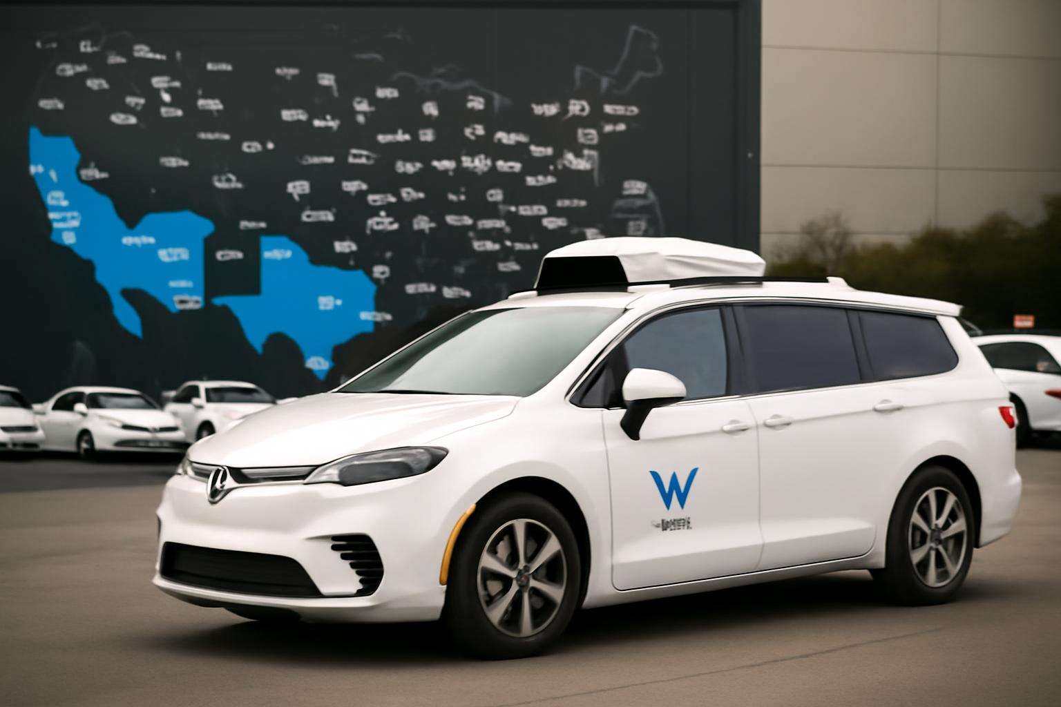 Waymo Expands Robotaxi Fleet Rapidly, Concentrating Growth in Texas and California